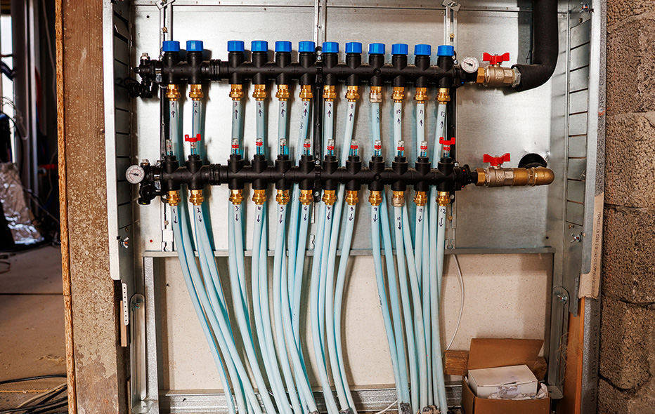 Plumbing water line